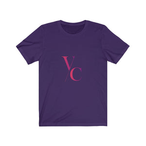 Open image in slideshow, Unisex Short Sleeve Tee (Colored VC Logo)
